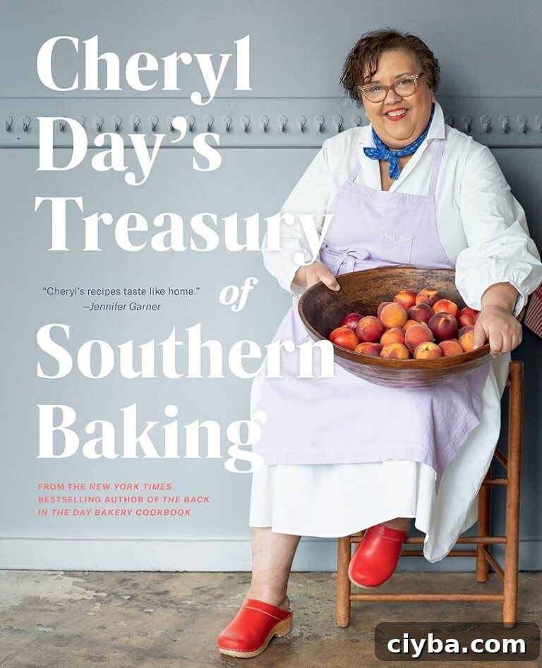 A cookbook titled Cheryl Day - Cheryl Day's Treasury of Southern Baking.