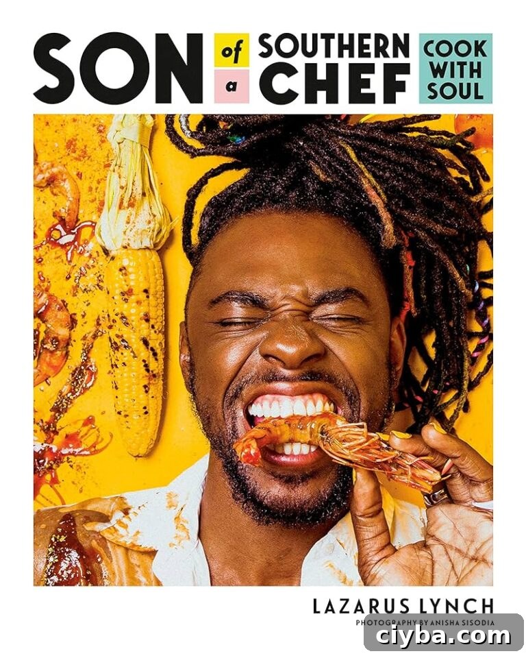 A cookbook titled Lazarus Lynch - Son of a Southern Chef: Cook with Soul: A Cookbook 