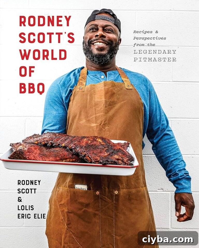 A cookbook titled Rodney Scott - Rodney Scott's World of BBQ: Every Day Is a Good Day. 