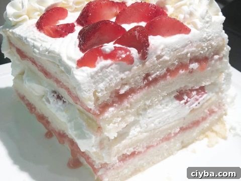 Gluten-Free White Cake Recipe: Moist, Fluffy, and Simple 2 4-Layer Gluten Free White Cake with Strawberries