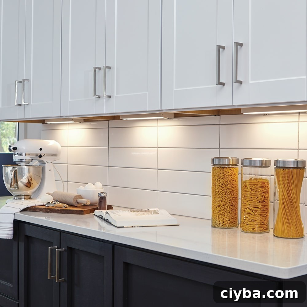 Installing Under Cabinet Lighting