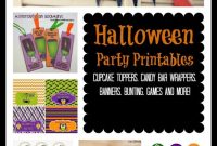 DIY Halloween Party Ideas with Free Printable Decorations