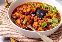 Stormy Weather Chocolate Chili Recipe