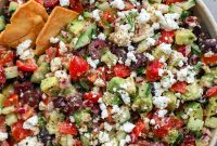 Mediterranean Avocado and Feta Salsa Recipe