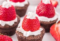 Santa Hat Brownies: Festive Chocolate Holiday Treats