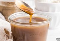 Rich Homemade Toffee Sauce for Ice Cream and Desserts