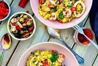 Turmeric Pork and Seafood Risotto with Long Pepper