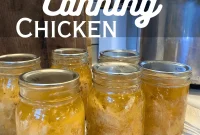 Pressure Canning Chicken: Raw Pack Method and Recipe