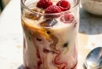 Vanilla Raspberry Iced Coffee Recipe