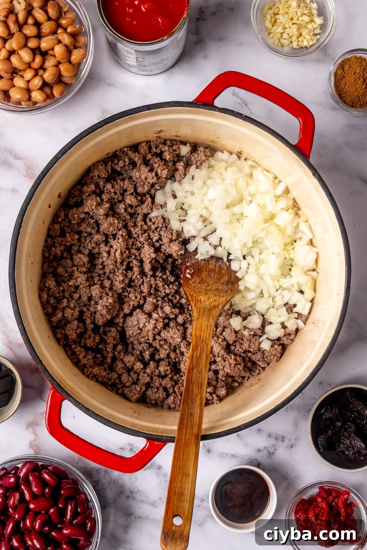 How to Make Chili with Chocolate Step 2 - Olivia Adriance