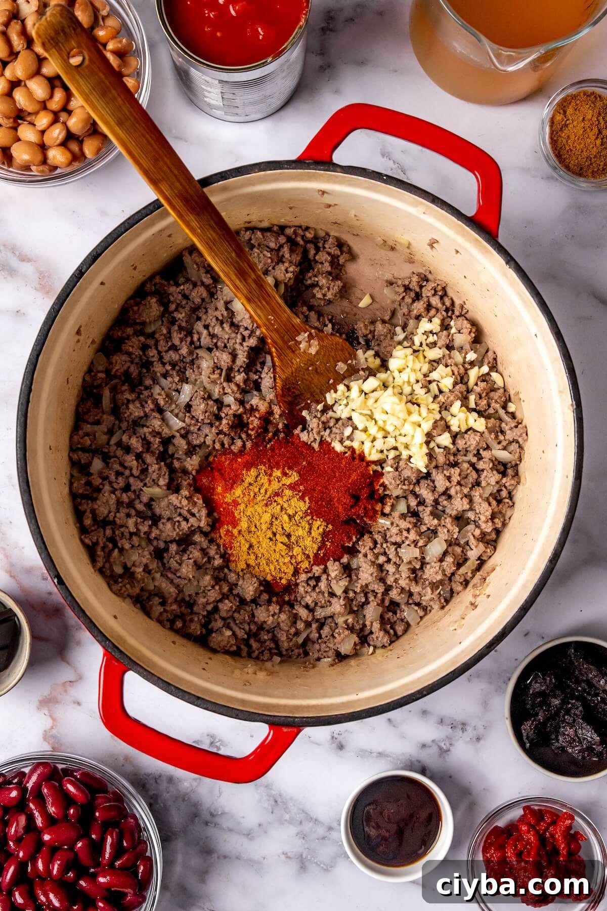 How to Make Chili with Chocolate Step 3 - Olivia Adriance