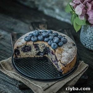 Gluten-Free Blueberry Cake