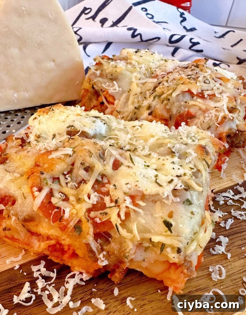 Deep-Dish Hot Pocket Pizza: Crispy Stuffed Pizza Pockets 15 Deep Dish pizza cooked an on a wooden cutting board.