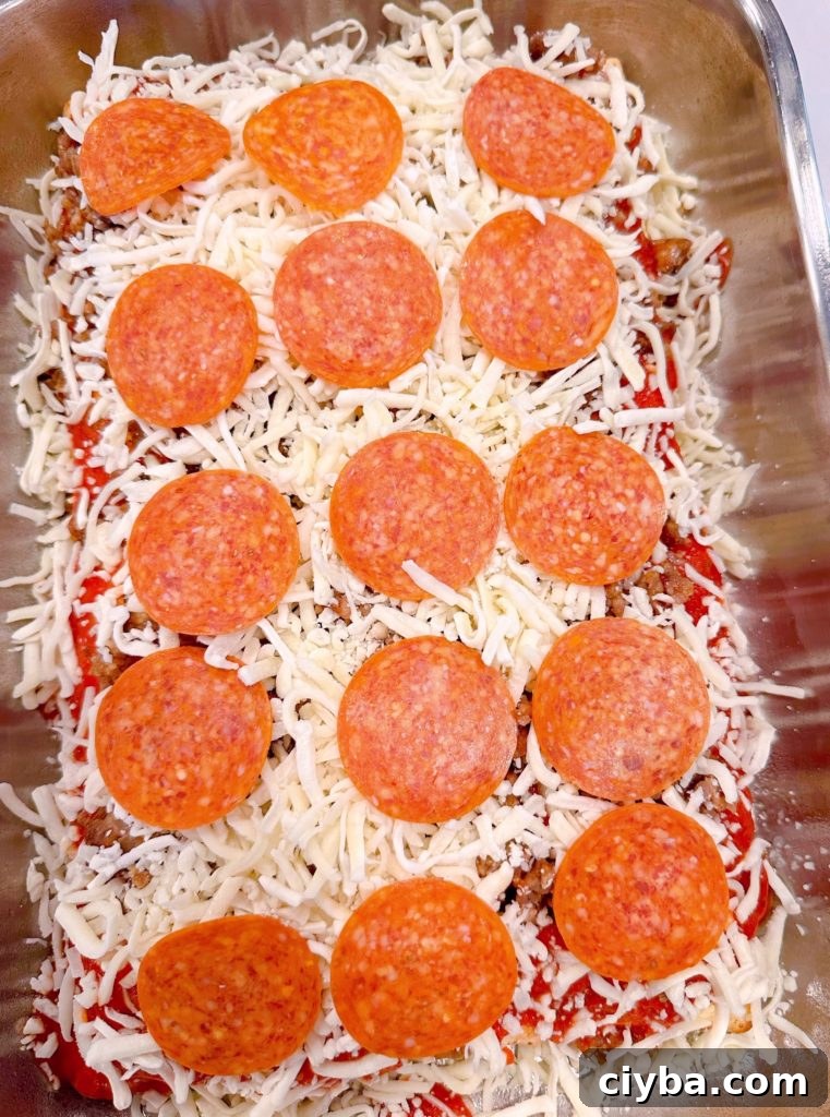 Deep-Dish Hot Pocket Pizza: Crispy Stuffed Pizza Pockets 10 Pepperoni layered on top of cheese.