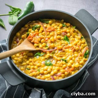 10 Irresistible Vegan Pasty Fillings to Try at Home 8 Curried chickpeas and spinach