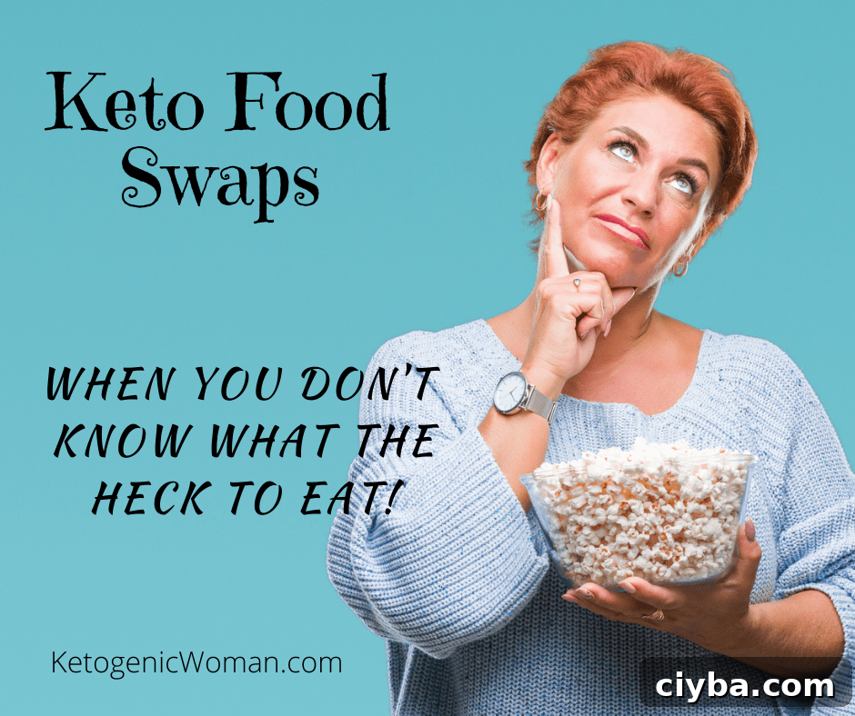 Low-Carb Food Swaps for Keto Beginners: Simple Pantry Swaps 2 Woman wondering what to eat instead of popcorn