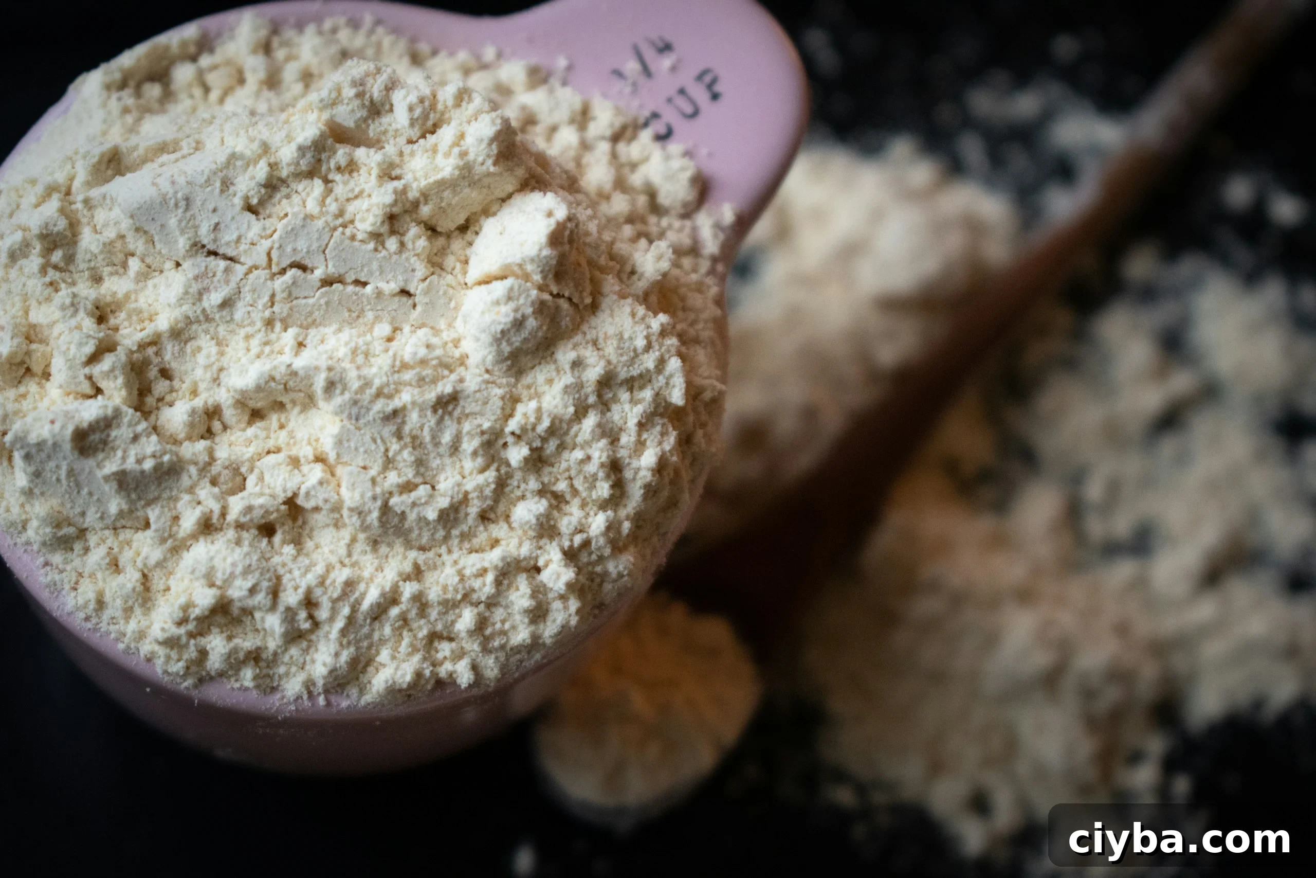 potato starch substitute: chickpeas flour