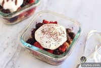 Berry Mug Crisp Recipe for Two