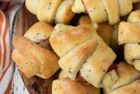 Ham and Swiss Crescent Sliders