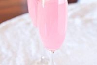 Sparkling Coconut Water Punch with Champagne and Fresh Fruit
