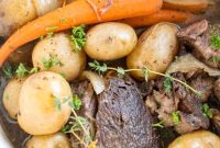 Tender Balsamic Slow-Cooker Roast