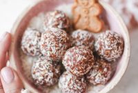 Chocolate Gingerbread Bliss Balls Recipe