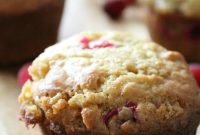 Bakery-Style Cranberry Orange Muffins