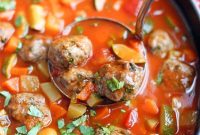 Albondigas Soup Recipe: Mexican Meatballs