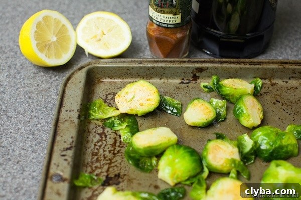 Cayenne-Roasted Brussels Sprouts from thelittlekitchen.net Cayenne-Roasted Brussels Sprouts from thelittlekitchen.net