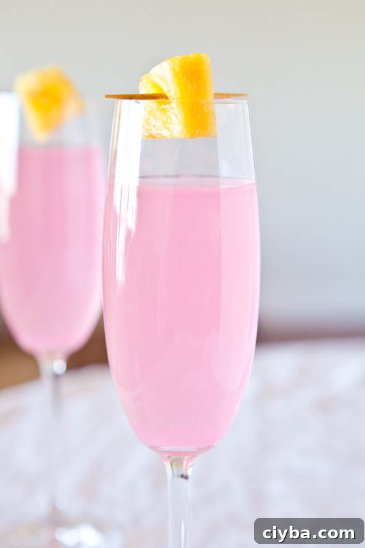 coconutwaterpunch-9 Coconut Water Champagne Fruit Punch