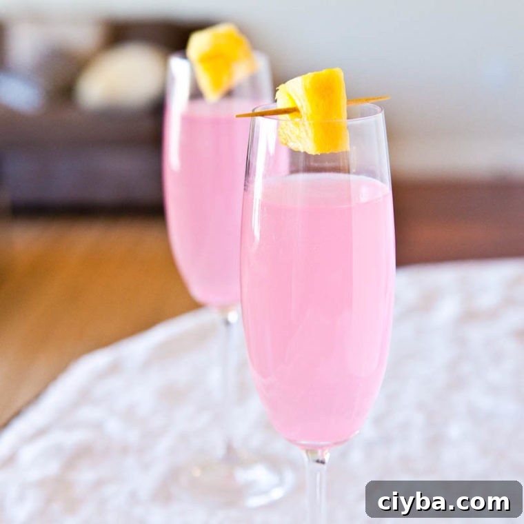 coconutwaterpunch-15 Coconut Water Champagne Fruit Punch