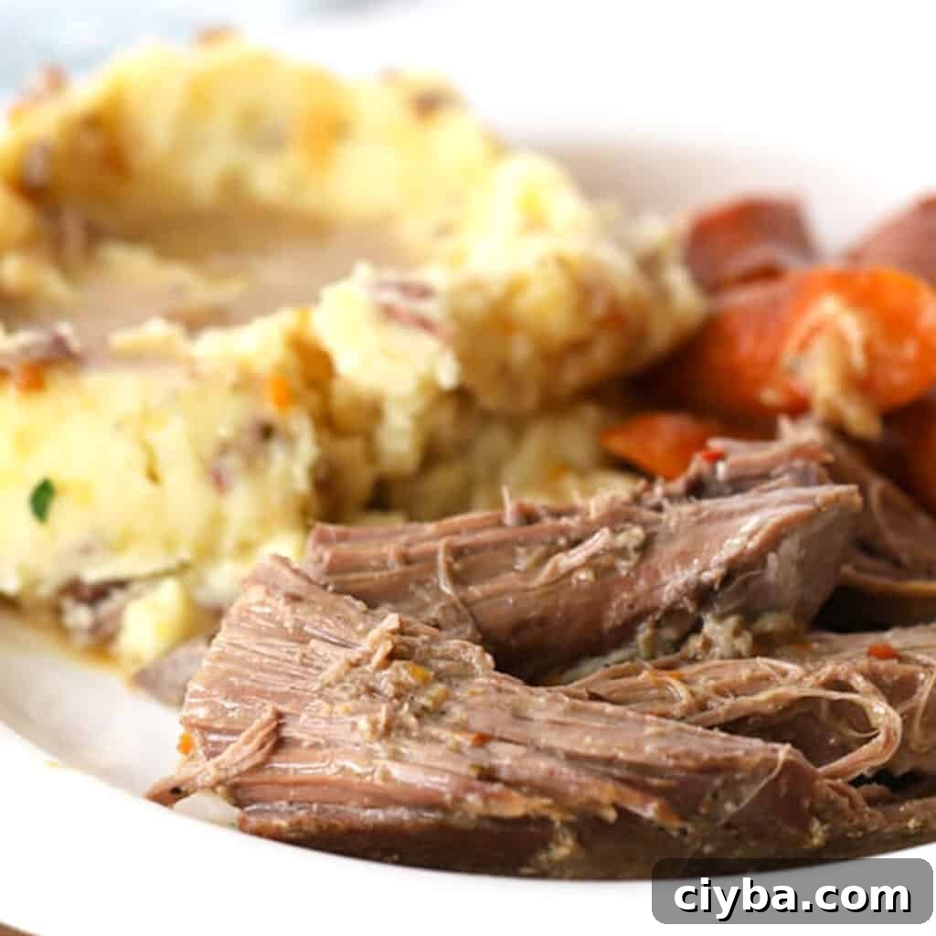 75+ Budget-Friendly Dinner Ideas for Weeknights 16 slow cooker pot roast recipe