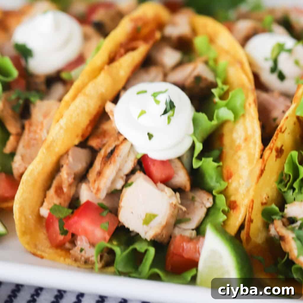 75+ Budget-Friendly Dinner Ideas for Weeknights 6 how to make the best chicken tacos with chicken thigh tacos. easy and cheap dinner ideas.