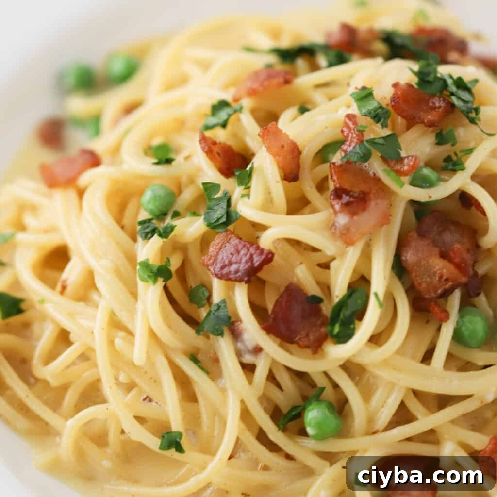 75+ Budget-Friendly Dinner Ideas for Weeknights 25 spaghetti carbonara, easy pasta dinfer recipe