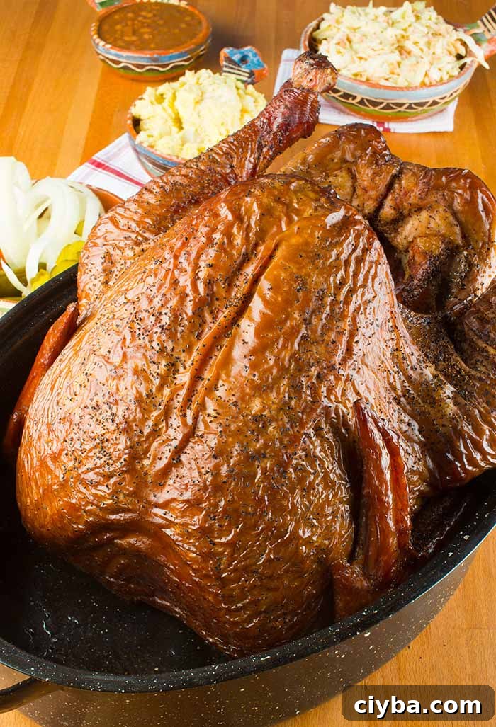 Smoked Turkey Resting Guide: Times and Techniques 4 barbecue smoked turkey resting