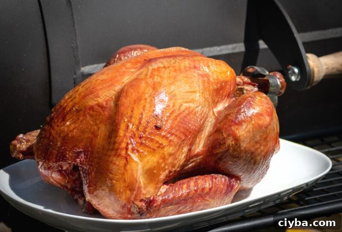 smoked whole turkey