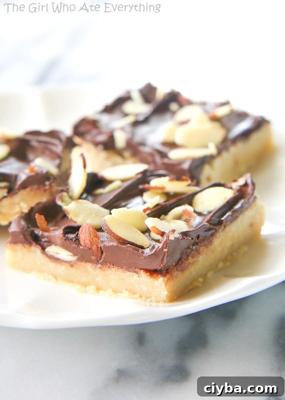 Almond Roca Bars