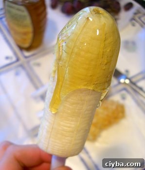 Crunchy Frozen Banana Pops Recipe 5 honey coating