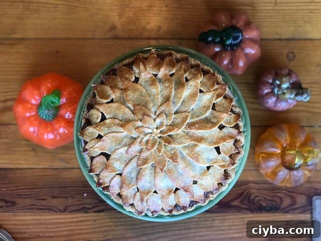 Flaky Pie Crust Made with Egg and Vinegar 3 Apple pie with egg and vinegar pie crust by Amycakes Bakes