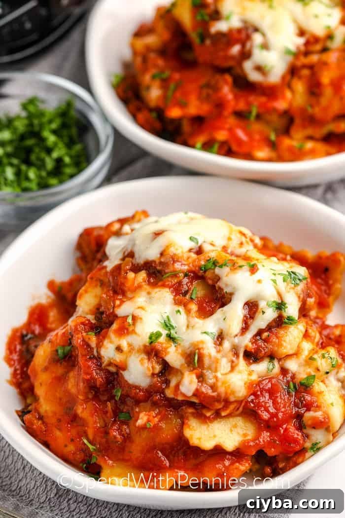 Ravioli Casserole