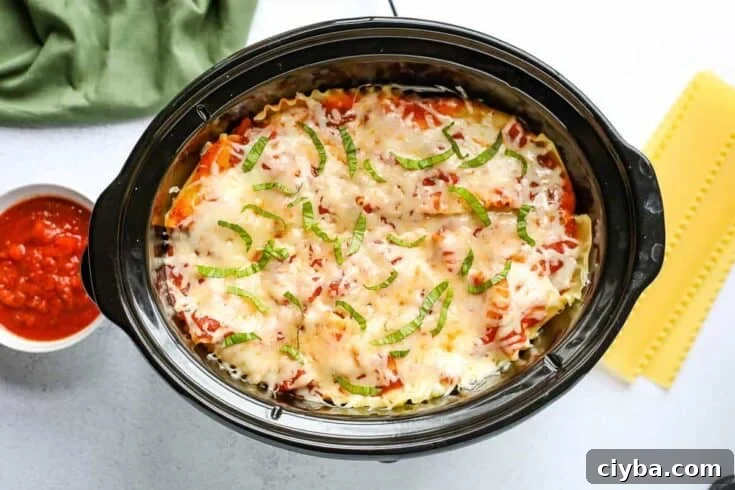 Crockpot Lasagna