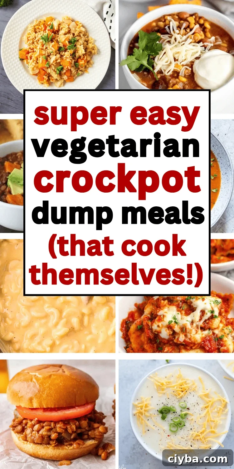 Easy healthy dinner crockpot vegetarian recipes