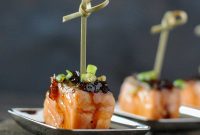 Bourbon-Glazed Salmon Bites: Sweet and Savory Appetizer
