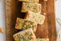 Crispy Garlic Bread Recipe with Herbed Butter