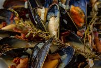 Mussels Simmered in Cider and Cream