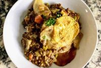 Hearty Vegan Shepherd’s Pie with Lentils and Mushrooms