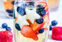 Red, White and Blue Sangria for the 4th of July