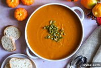 Creamy Pumpkin Soup Recipe with Autumn Spices