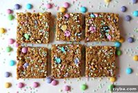 No-Bake Peanut Butter Krispie Bars