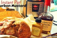 Instant Pot Bourbon-Mustard Glazed Ham